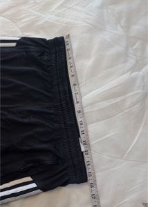 Adidas Black Shorts with 3 Stripes
