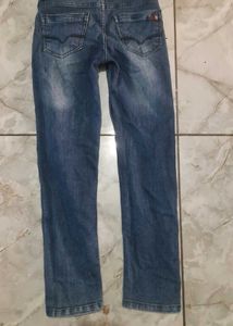 Blue Wash Denim Jeans