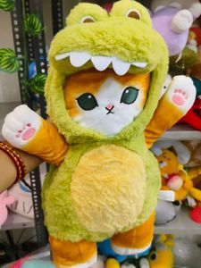Cute Cat Dinosaur Plush Toy