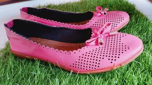 Flat sandals |Ballet Flats with Bow |chic pink |