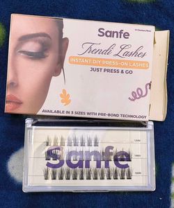 Sanfe press on Eyelashes pre bond lashes