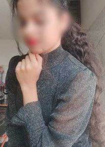 Sparkly Black Sheer Top