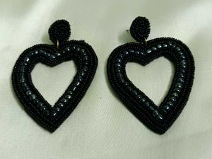 Black Earrings No 3