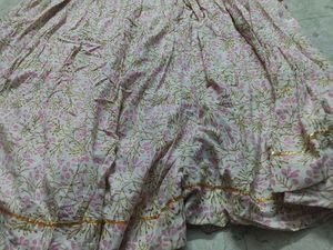 Flowy Printed Skirt
