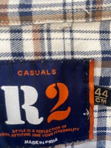 Men's Plaid Button-Down Shirt