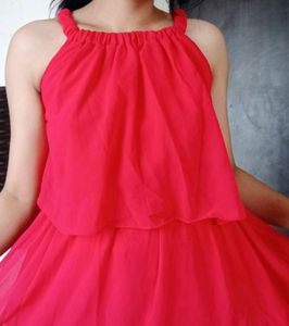 Red One Piece Dress