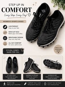Women's Sports Shoes - Comfortable & Stylish