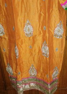 Embellished  suit with dupatta