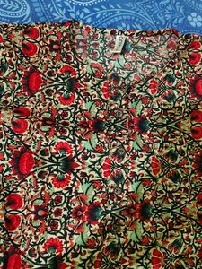 Vibrant Floral Print Maxi Dress