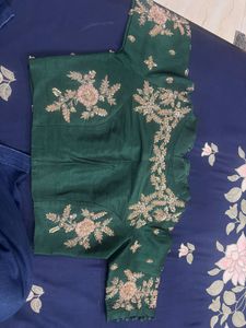 heavy zardosi blouse