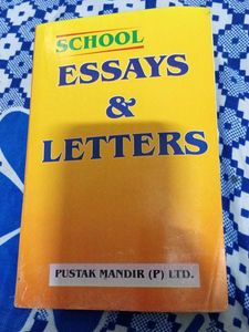 School Essays & Letters Book