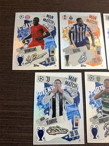 Topps Attax Signature Style Man Of The Match Cards