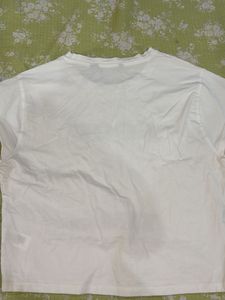 White printed T-Shirt