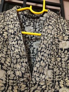 Melange Printed Kurta