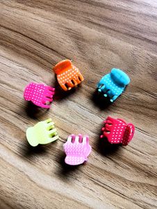 Colorful Mini Hair Claw Clips