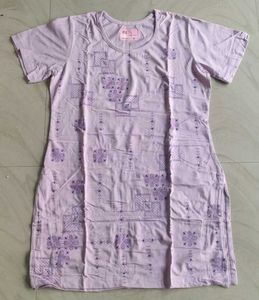 Casual Lavender Dress