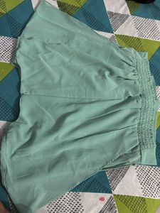 Green Colour Top