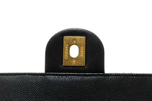 Black Quilted Chain Shoulder Bag