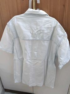Men's Light Wash Denim Shirt