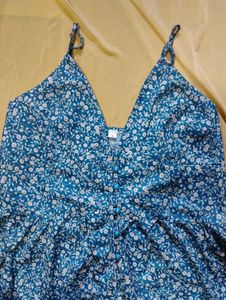 Floral Print Sundress (Shein Made in China)