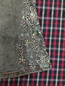 Whimsical Embellished Flared Jeans