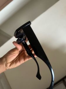 Stylish Black Rectangular Sunglasses