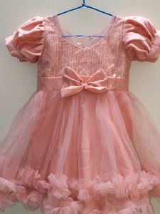 Ruffle Tulle Dress