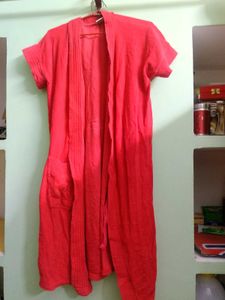 Red Cotton Robe