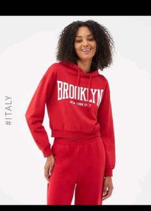 Red Brooklyn Hoodie