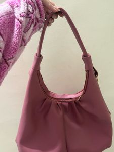 Stylish Pink Handbag //college bag