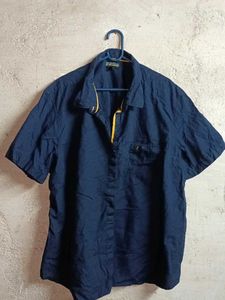 Oversized Classic Navy Blue Shirt