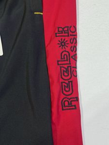 Men's Black &amp; Red Track Pants