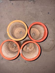 Set of 4 Ceramic Planters