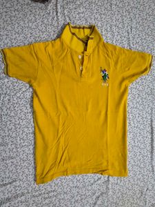 Original US Polo Assn Yellow T-Shirt 🔥
