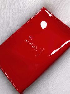 YSL  cherry red sleek clutch 💕♥️