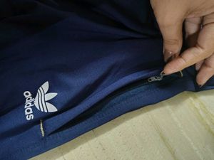 Adidas Navy Blue Track Pants | Unisex