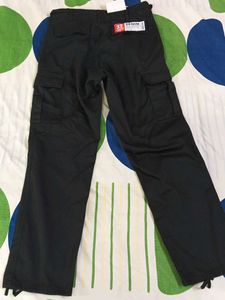 Black Cargo Pants - New with Tags