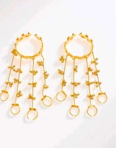 Elegant Gold Hand Harness Bracelet