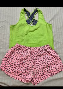 Tank Top with Free Mini Shorts