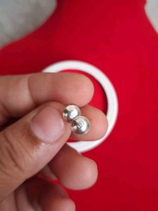 Sparkling Stud Earrings silver 92.5