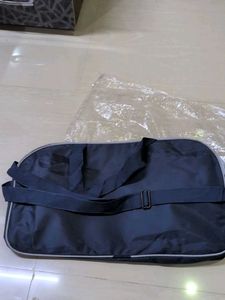 Navy &amp; Grey Duffle/Gym Bag