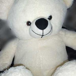Giant Creamy White Teddy Bear Plush Toy