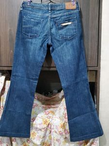 Armani Jeans Wide Leg, Dark Blue Color