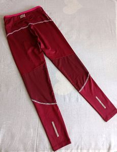Hrx By Hrithik Roshan Womens Plum Rapid Dry Tights