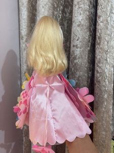 Vintage Barbie Doll in Floral Gown