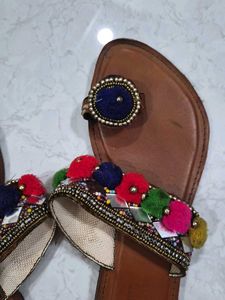 fancy chappal