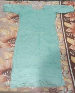 Elegant Blue Embroidered Kurta