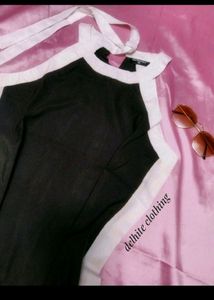 Branded Black One Piece Dress