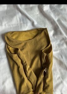 Olive Green Sleeveless Tank Top