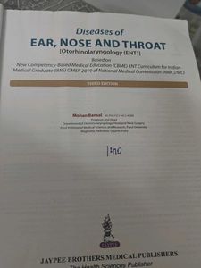Diseases of Ear, Nose &amp; Throat Textbook
